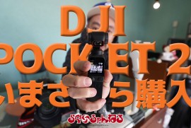【DJI Pocket 2】いまさら買ってみた！　カメラ付きジンバル